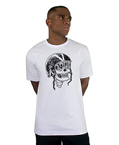 Camiseta Skull Captain, Ventura, Masculino, Branco, M