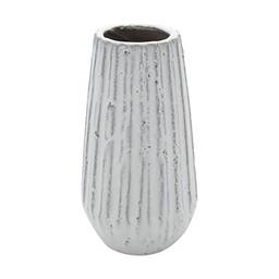 Vaso Decorativo Porcelana Branco 12X20Cm