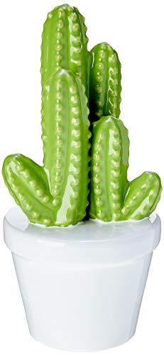 Kaktus Adorno 21cm Ceramica Bran/verd Av Cacto Home & Co Único