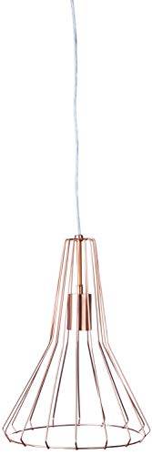 Pendente Triangular Ref 6162 GOLD ROSE Soquete E27 1 Lampada (37 X 27 X 36 cm) Bivolt Fabricado em Metal Pantoja&Carmona