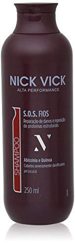 Shampoo Sos, Nick & Vick, Preta, 250ml