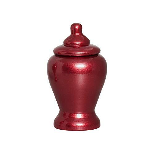 Pote Siena Pequeno Ceramicas Pegorin Vermelho Pequeno