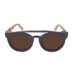 Óculos de sol de madeira Leaf Eco Eleanor/Imbuia Maple