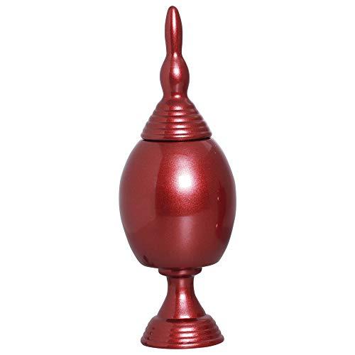 Pote Taça Veneza Gr E Tampa Ceramicas Pegorin Vermelho Grande