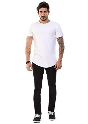Calça masculina Skinny, Sawary Jeans, Masculino, Black, 48