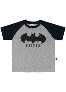 Camiseta Meia Malha Batman, Fakini, Meninos, Mescla, 1