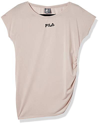 Camiseta Drapped, Fila, Feminino, Rose Nude Mescla, G