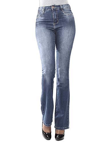 Calça feminina Flare, Sawary Jeans, Feminino, Jeans, 36