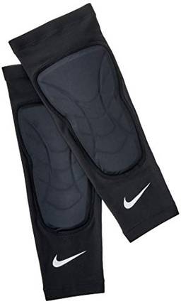 Caneleira Basquete Padded Shin Sleeves (Pares) Nike P/M Black/White