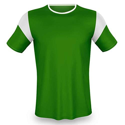 AX Esportes Camisa Para Futebol, Verde/Branco, 10