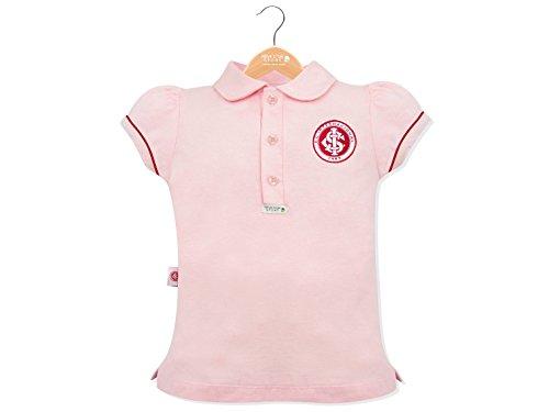 Camisa polo Internacional, Rêve D'or Sport, Meninas, Rosa Bebê, 8