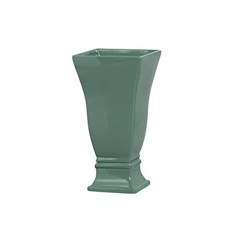 Vaso Quadrado P P 5 Ceramicas Pegorin Verde P P
