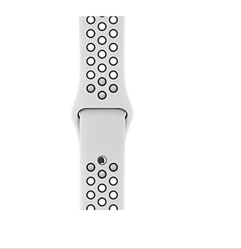 Pulseira para Apple Watch Sport, Yogo, 42mm, P/M/G, Branco