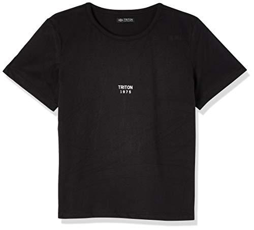 Triton Camiseta Manga Curta Feminino, M, Preto