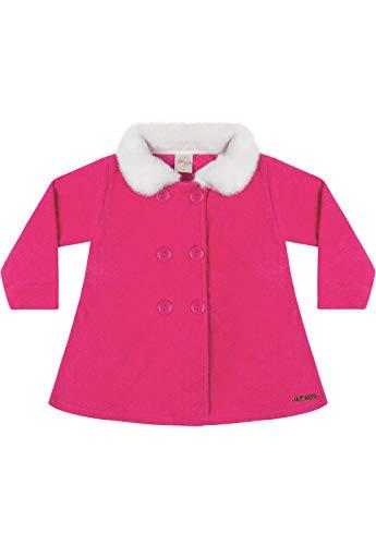 Casaco Time Kids Inverno Tweed Pink 2