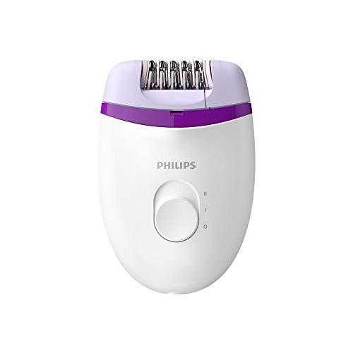 Removedor Beauty Philips Satinelle Essential Philips - Bre225/00 - Branco e Roxo