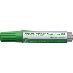 Pincel Quadro, Compactor 01600-VD, Verde, Pacote de 12