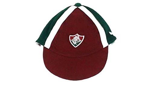 Boné Fluminense, Rêve D'or Sport, Bebê Unissex, Grená/Branco/Verde, 0-3m