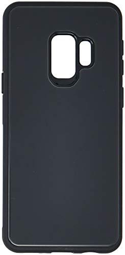 1276-Capa Protetora Glass Case para Galaxy S9, iWill, Capa Anti-Impacto, PRETO