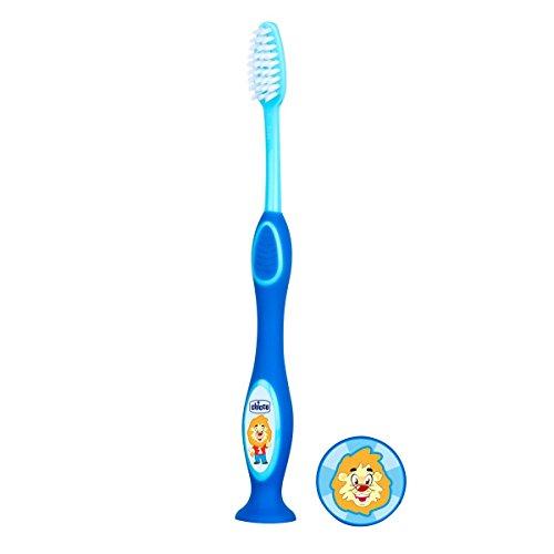 Escova de dentes (3-6 anos) - Azul, Chicco, Azul, A partir dos 3 anos