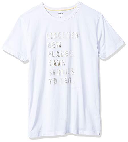 Camiseta Cool, Forum, Masculino, Branco, P