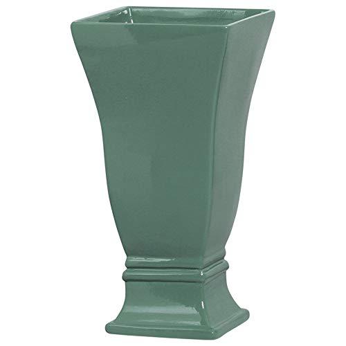 Vaso Quadrado G G 1 Ceramicas Pegorin Verde G G