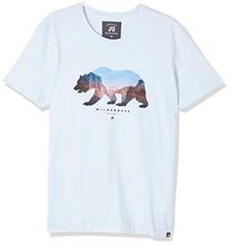 JAB Camiseta Estampada Yosemite Masculino, Tam G, Branco