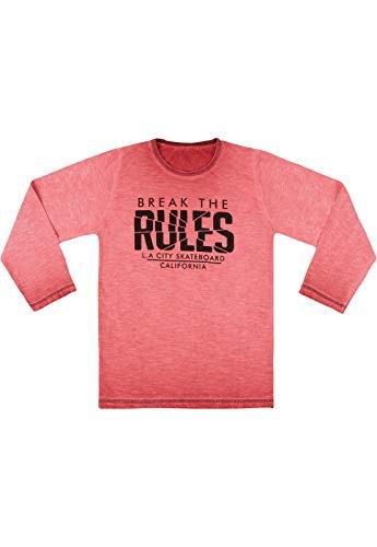 Camiseta Time Kids Inverno Rules Vermelho 8