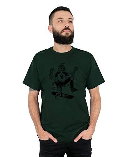 Camiseta Ness, Ventura, Masculino, Verde Escuro, M