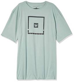 Hang Loose Camiseta Silk Mc Logafricor Masculino, GG2, Azul Candy