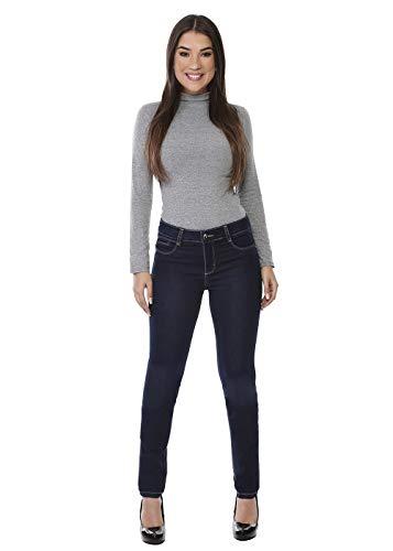 Calça feminina Heart jeans, Sawary Jeans, Feminino, Jeans, 44
