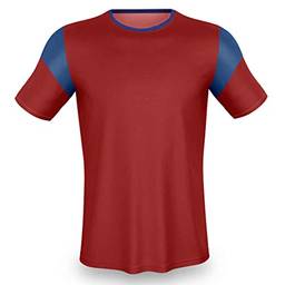 AX Esportes Camisa para Futebol, Vermelho/Azul, 10