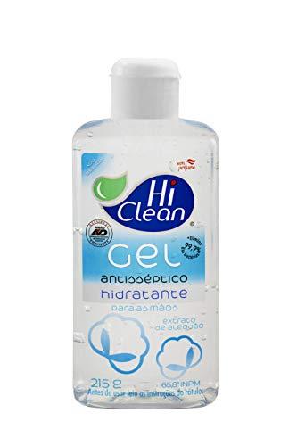 Hi Clean - Gel Antisséptico 70% (65,8º Inpm), Extrato De Algodão - 215G (250 Ml)