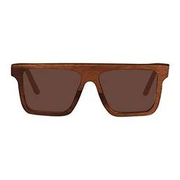 Óculos de sol de madeira Leaf Eco Sanchez Imbuia