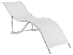 Bel Fix 35701 Cadeira Espreg S Alumínio Textilene, Branco