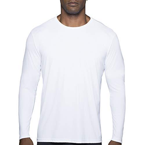 Camiseta Repelente UV, Lupo Sport, Masculino, Branco Antártida, P