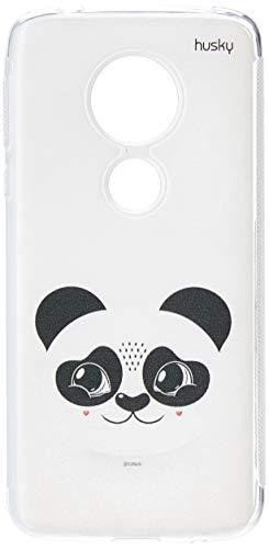 Capa Personalizada para Moto G6 Play - Panda Sponchi, Husky, Proteção Completa (Carcaça+Tela), Colorido