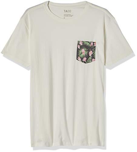 Taco Basica, Camiseta, Masculino, M, Branco (Off White)
