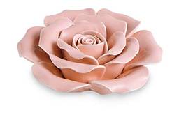 Flor Rosa Em Cerâmica Mart Rosa