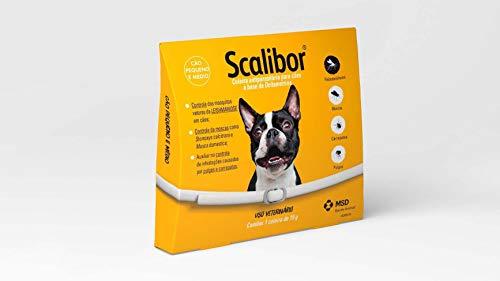 Coleira Antiparasitária Scalibor 48cm Scalibor para Cães, 48cm