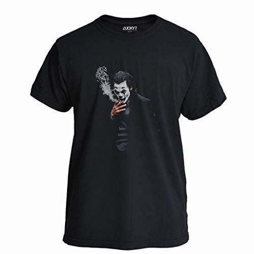 Camiseta Eleven Brand Preto XGG Masculina Preta - Joker Smoking
