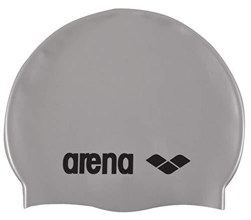 Arena Touca Classic Silicone, Prata