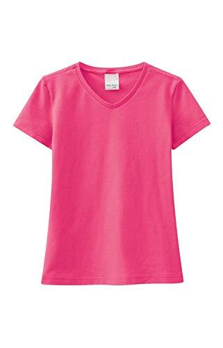 Camiseta Básica ,Malwee Kids, Meninas, Pink, 1