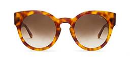 Óculos de Sol Leah, Demi Amarelo Marrom Degrade, Livo