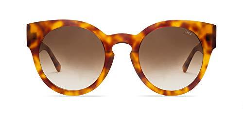 Óculos de Sol Leah, Demi Amarelo Marrom Degrade, Livo