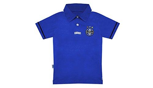 Camisa Polo Grêmio, Rêve D'or Sport, Criança Unissex, Azul Hortênsia, 4