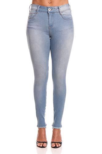 Calça jeans Bia, Colcci, Feminino, Azul (Índigo), 38
