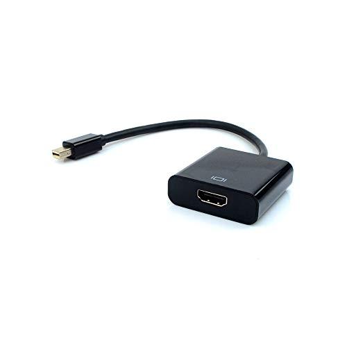 CABO ADAPTADOR HDMI F/MINI DP M ADP-202BK PLUSC, Plus Cable, Adaptadores, Preto