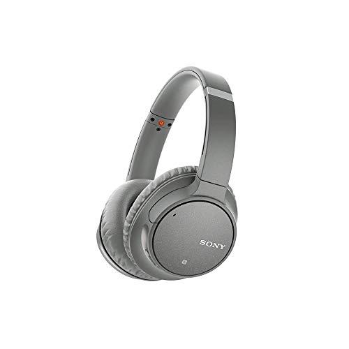 Fones de Ouvido Bluetooth Sem Fio Sony WH-CH700N com Cancelamento de Ruído, Cinza