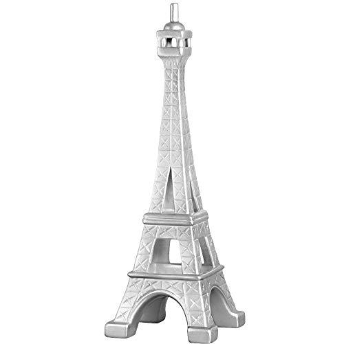Escultura Torre Eiffel Grande Ceramicas Pegorin Prata